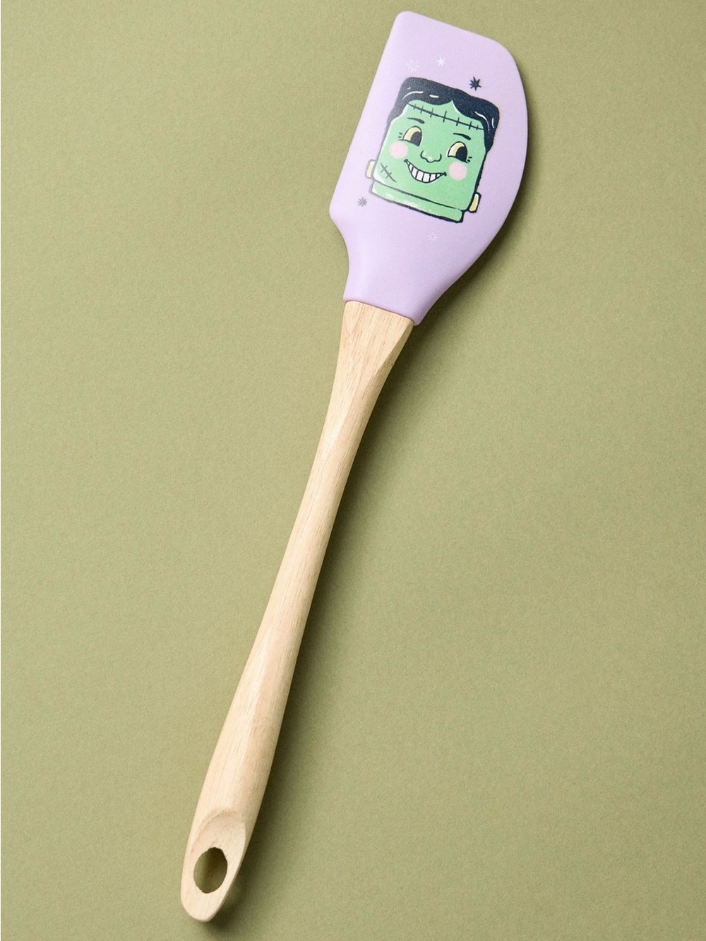 Anthropologie Halloween Spatula, Lavender, Frankenstein